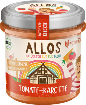 Allos Entdeckerkleckse Tomate Karotte 140g