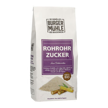 Burgermühle Roh-Rohrzucker hell 1kg