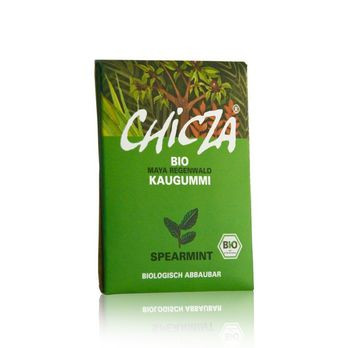 Chicza Bio-Kaugummi Spearmint (Pfefferminz) 30g