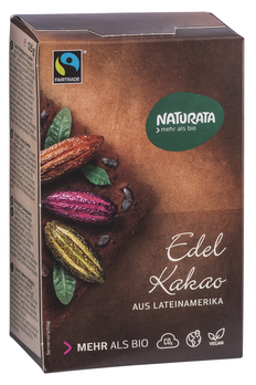 Naturata Edelkakao aus dem Yacao-Projekt, schwach entölt 125g