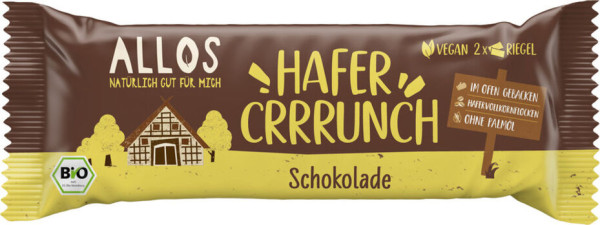 Allos HaferCrrrunch Riegel Schoko 50g