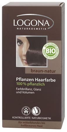 LOGONA Pflanzen-Haarfarbe Henna 080 braun-natur 100g/A | Pflanzenhaarfarben  | Haare färben | Haare | Naturkosmetik | Naturkost-Versand
