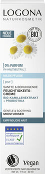 LOGONA Pur Sanfte & beruhigende Feuchtigkeitscreme 30ml