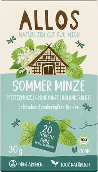 Allos Tee Sommer Minze 20 Beutel