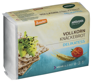 Naturata Delikatess-Vollkorn-Knäckebrot, demeter 250g