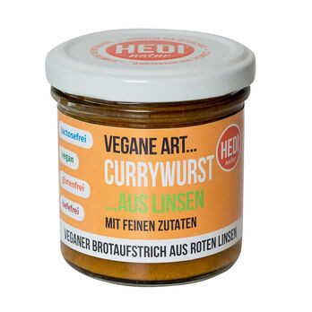 HEDI Vegane Art Currywurst 140g/A