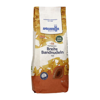 Spielberger Hartweizen Breite Bandnudeln, demeter - 500g