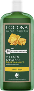 LOGONA Volumen Shampoo Bier & Bio-Honig 500 ml