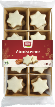 Rosengarten Zimtsterne 140g/W