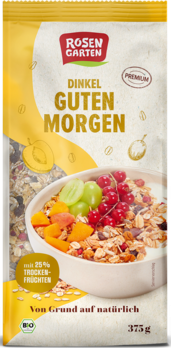 Rosengarten Dinkel-Guten-Morgen-Müsli 375g