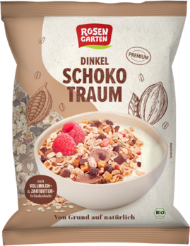 Rosengarten Dinkel-Schoko-Traum-Müsli 60g