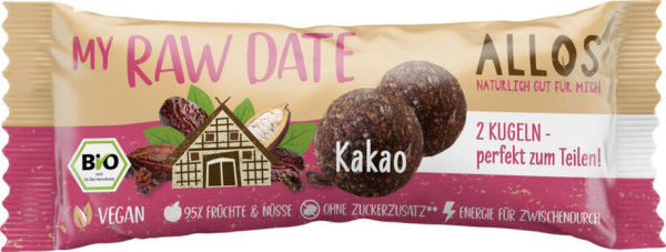 Allos My Raw Date Kakao 32g