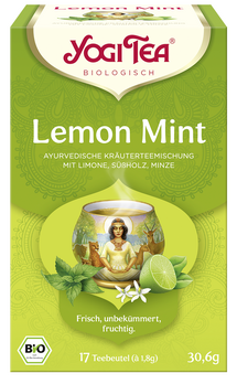 Golden Temple Lemon Mint, ayurvedischer Kräutertee 17 Beutel/A