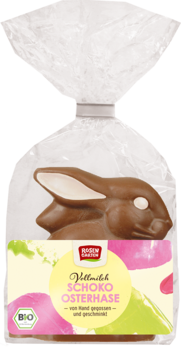 Rosengarten Vollmilch-Osterhase sitzend 60g/S