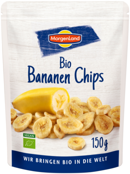 MorgenLand Bananen Chips 150g/nl