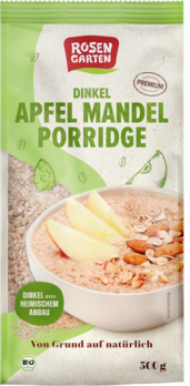 Rosengarten Porridge Dinkel-Apfel-Mandel 500g