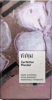 Vivani Zartbitter Mandel Schokolade 100g