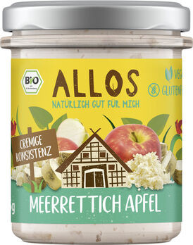 Allos Streichgenuss Meerretich Apfel 175g