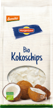 MorgenLand Kokoschips demeter 150g/nl