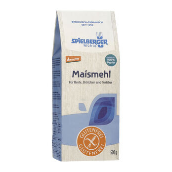 Spielberger Maismehl, glutenfrei, demeter - 500g