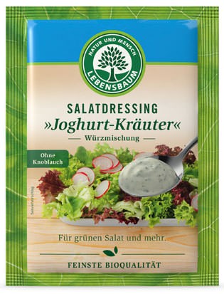 Lebensbaum Salatdressing Joghurt-Kräuter Gewürzmischung (3x5g)