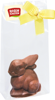 Rosengarten Vollmilch Osterhase mit Nougat gefüllt 25g/S