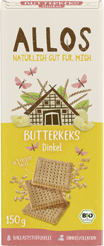 Allos Dinkel Butterkeks 150g