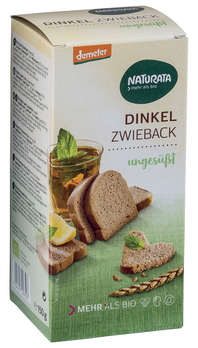 Naturata Dinkel-Zwieback ungesüßt, demeter 150g