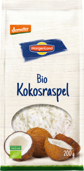 MorgenLand Kokosraspel demeter 200g/nl