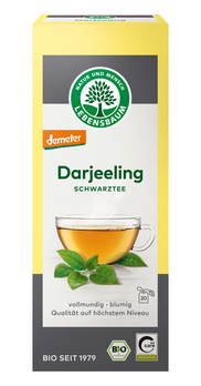 Lebensbaum Schwarztee Darjeeling demeter 20 Beutel