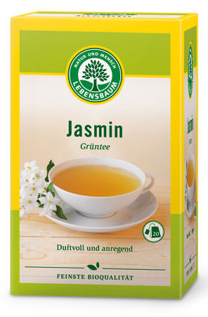 Lebensbaum Grüntee Jasmin 30g 20 Beutel