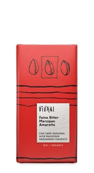 Vivani Feine Bitter Marzipan Amaretto Schokolade 100g