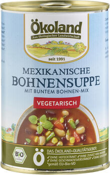 ökoland Mexikanische Bohnensuppe, vegetarisch 400ml