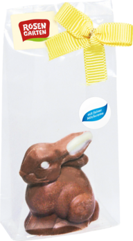 Rosengarten Vollmilch-Osterhase mit Milchcreme gefüllt 25g/S