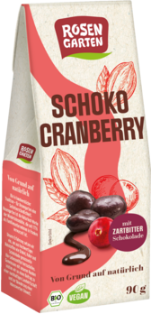 Rosengarten Schoko-Cranberry 90g