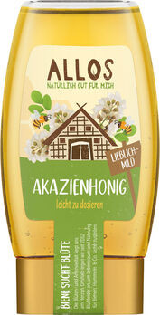 Allos Akazienhonig, biol. PET-Spenderflasche 250g