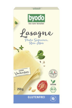 Byodo Lasagne, Mais-Reis 250g