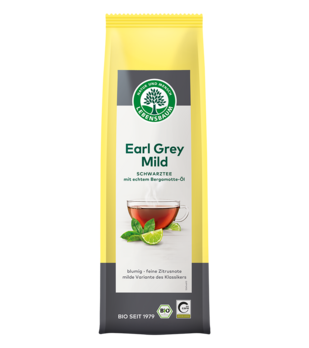 Lebensbaum Earl Grey Mild Schwarztee 100g