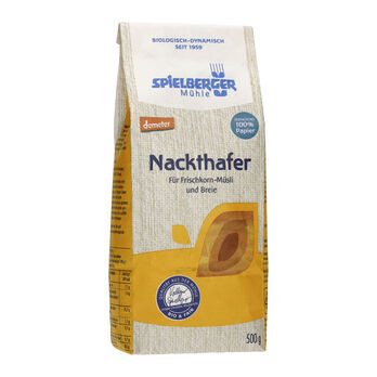 Spielberger Nackthafer, demeter - 500g