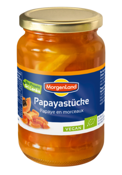 MorgenLand Papayastücke 350g