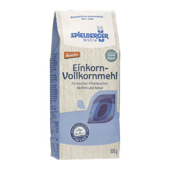 Spielberger Einkorn-Vollkornmehl, demeter - 500g