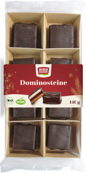 Rosengarten Dominosteine Zartbitter 140g/W