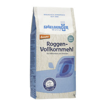 Spielberger Roggen-Vollkornmehl, demeter - 1kg