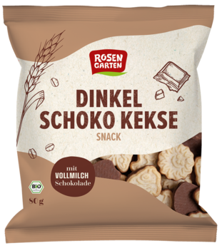 Rosengarten Dinkel-Schoko-Kekse Vollmilch 80g