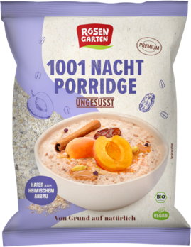 Rosengarten 1001-Nacht Porridge ungesüßt 60g