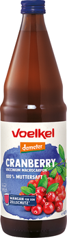 Voelkel Cranberry pur 0,75l + 0,15 EUR Pfand