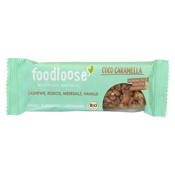 foodloose Coco Caramella Nussriegel 35g