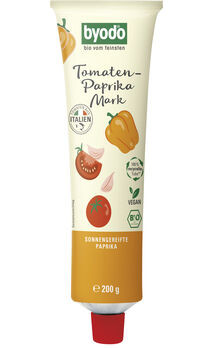 Byodo Tomaten Paprika Mark Doppelfrucht Tube 150g