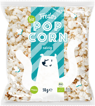 Fredos Popcorn, salzig 50g