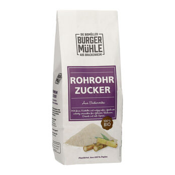 Burgermühle Roh-Rohrzucker hell 500g